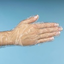10 x 500 "WORK-INN/-PS" Handschuhe, PE transparent für Damen, M