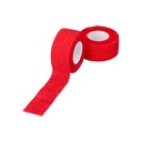 12 x 9 Rollen Pflaster / Bandagen selbsthaftend 5 m x 2,5 cm rot