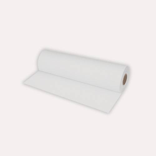 PREMIUM Tischläufer – Airlaid, 24 m, perforiert, weiß