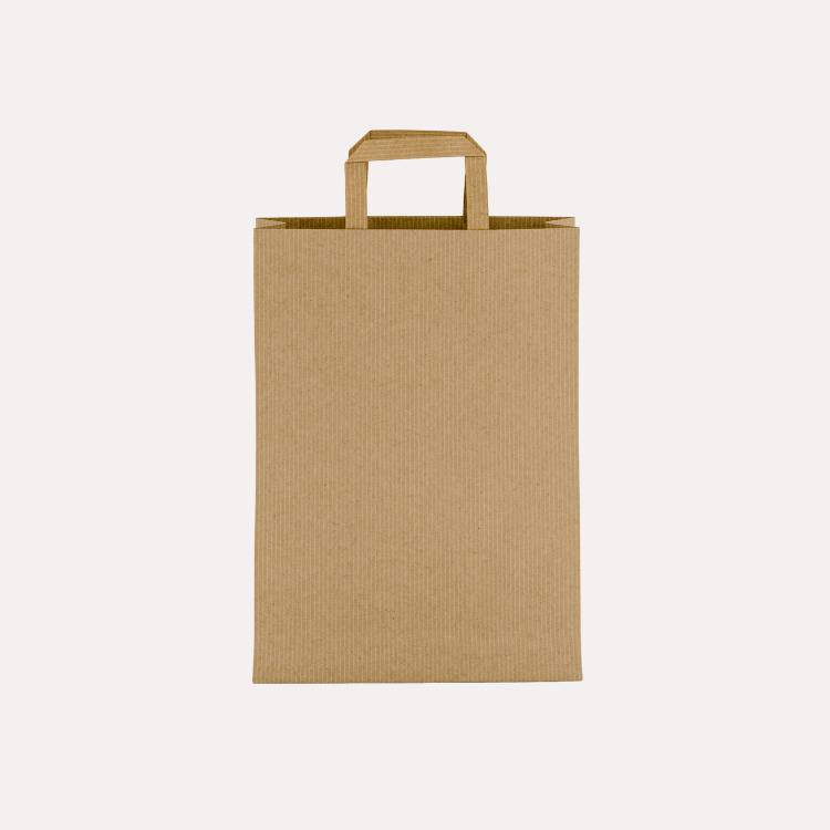 [7298] Papiertragetasche 32+17x44cm