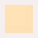 Zelltuchserviette 33x33 cm, 3-lagig, champagner, 1/4 Falz
