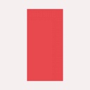 Zelltuchserviette 33x33 cm, 3-lagig, rot, 1/8 Falz