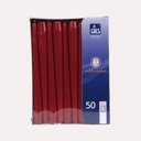 Spitzkerzen bordeaux