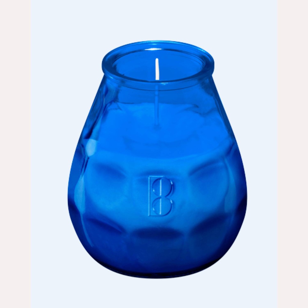 [2043] Twilight Glaswindlichter blau