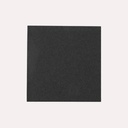 Airlaid-Cocktailserviette 20x20 cm, schwarz