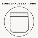 Aufgesetzte Brusttasche