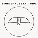 Nackenschlaufe mit Druckknopf