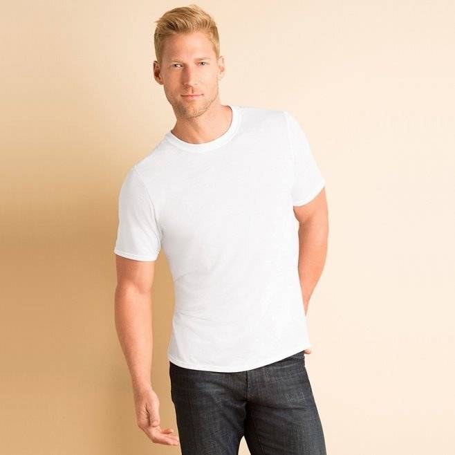 [33-FOL-10201-WHI] T-Shirt ''Fruit of the Loom'', weiß