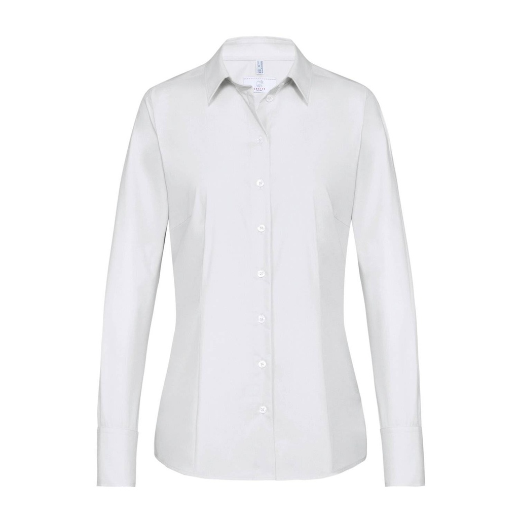 [29-6515-1120-090] Basic-Bluse, weiß