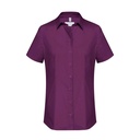 Basic-Bluse, brombeere