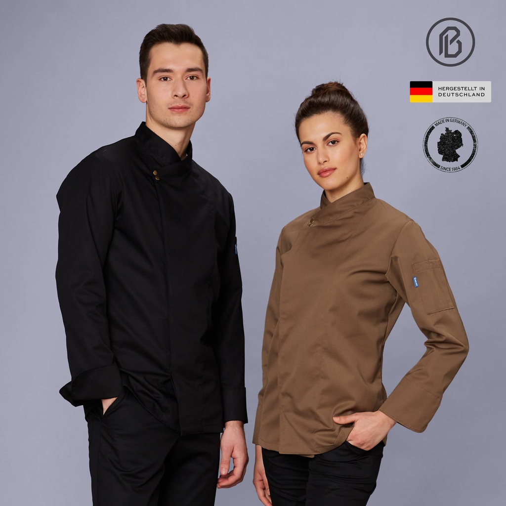 [010HA-PE] Prisma-HAKON , farbige Kochjacke