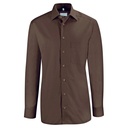 Basic-Hemd, braun, Gr.43/44 -SALE-