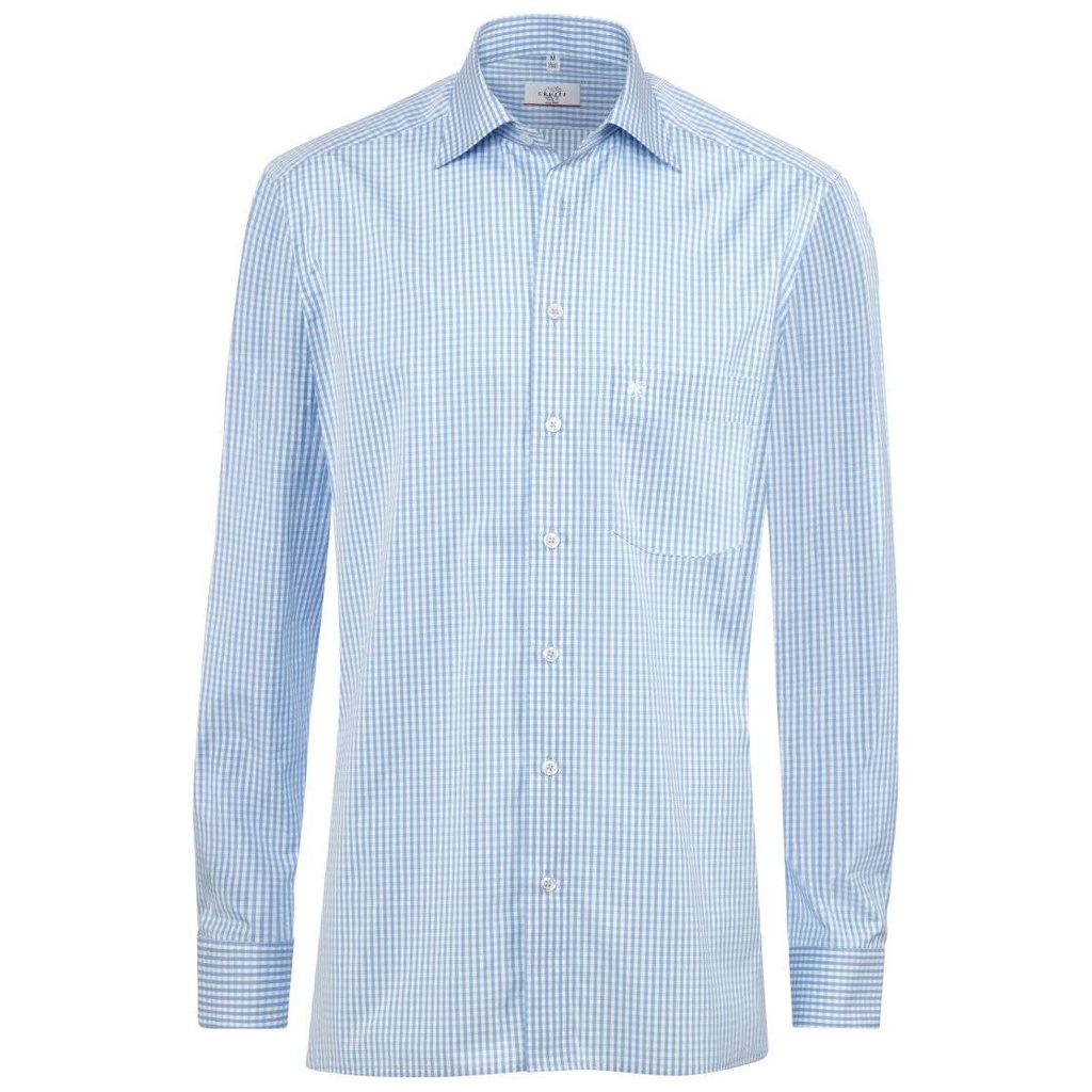 [29-6610-1225-029-43-44] Hemd, vichy karo bleu, -SALE-