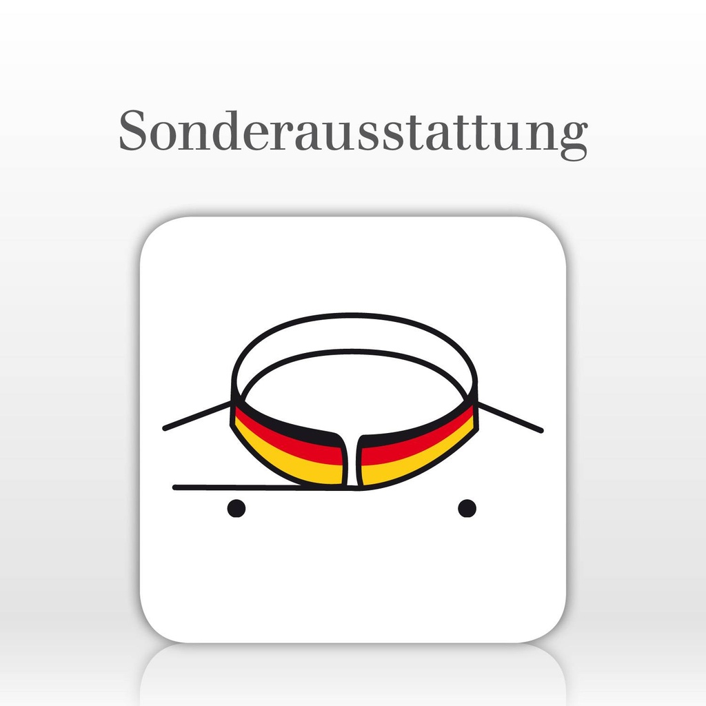 Mehrfarbiger Stehkragen