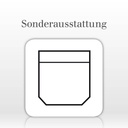 einfache Schürzentasche