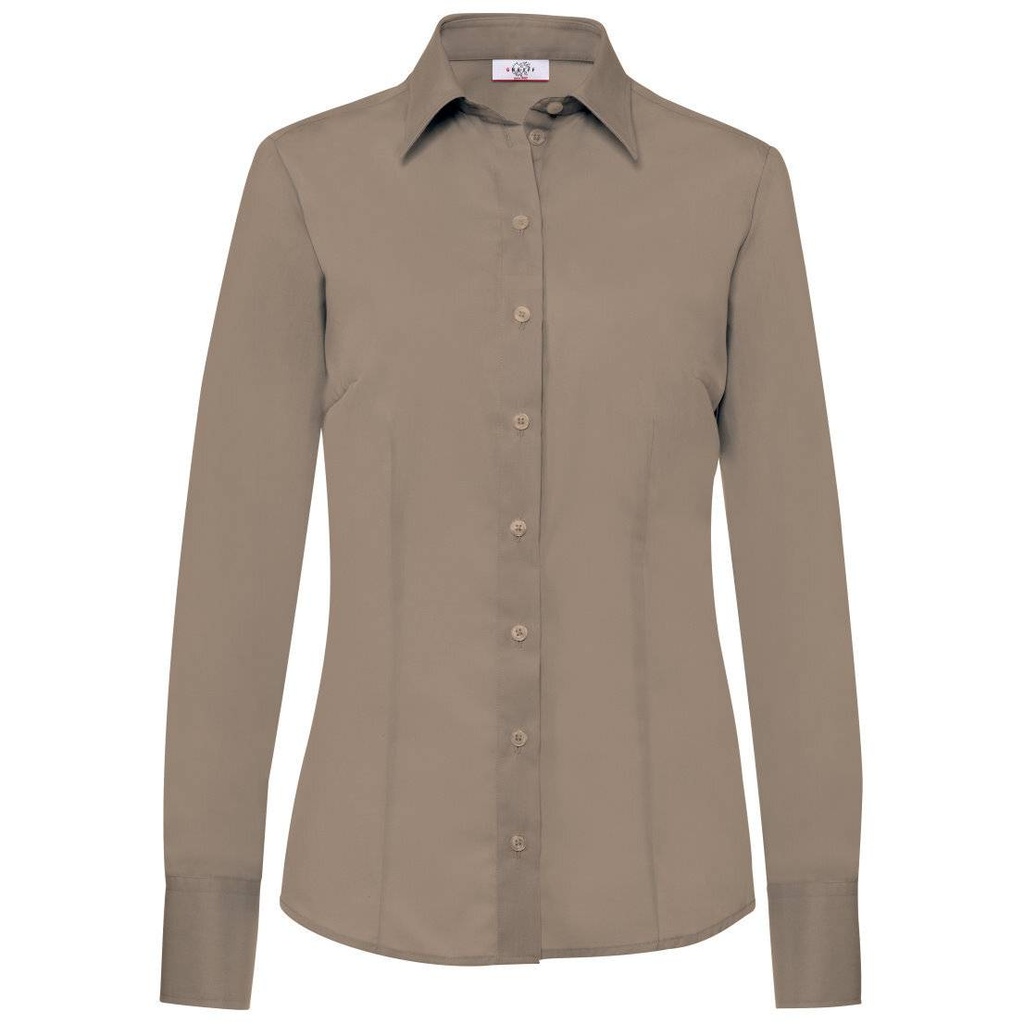 Bluse, beige, Gr.44  -SALE-