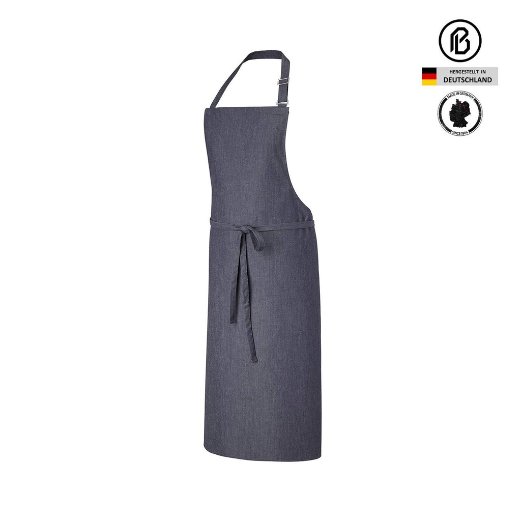 [04746-TR] Latzschürzen Denim Optik