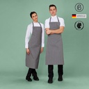 Latzschürzen ''Stresemann''-gestreift