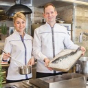 Top-Chef-Artisan, weiß