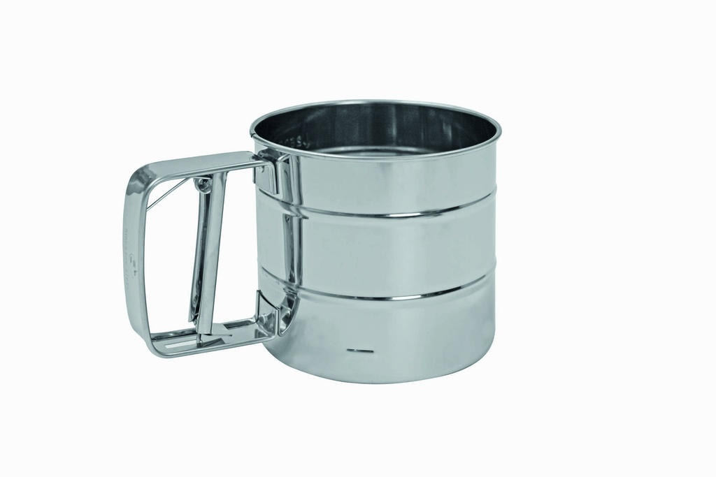 Puderzucker- und Kakaosieb aus Edelstahl, Ø 100 mm