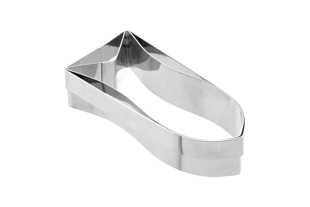 [199770] Ausstecher aus Edelstahl, 145 x 65 x 35 mm