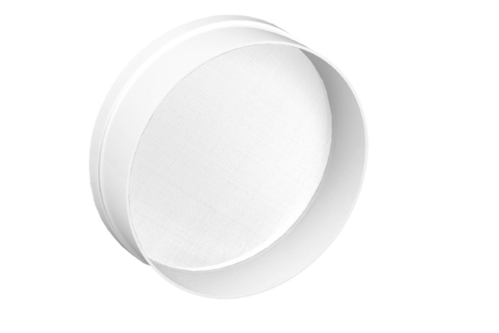 Mehl- und Zuckersieb aus Kunststoff, Ø 300 mm, weiß