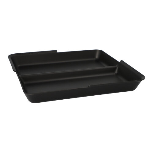 [97022] 4 x 12 "Circulware" Mehrweg-Schalen Mix & Match eckig 2,9 cm x 23,4 cm x 23,4 cm schwarz