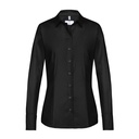 Basic-Bluse, schwarz