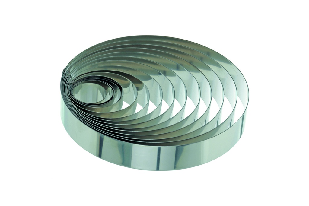 [163080] Tortenring aus Edelstahl, Ø 80 mm, Höhe 45 mm