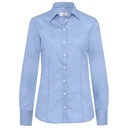 Bluse, fil á fil bleu, Gr.42