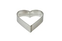 Tortenring aus Aluminium, Ø 180 mm, Herz