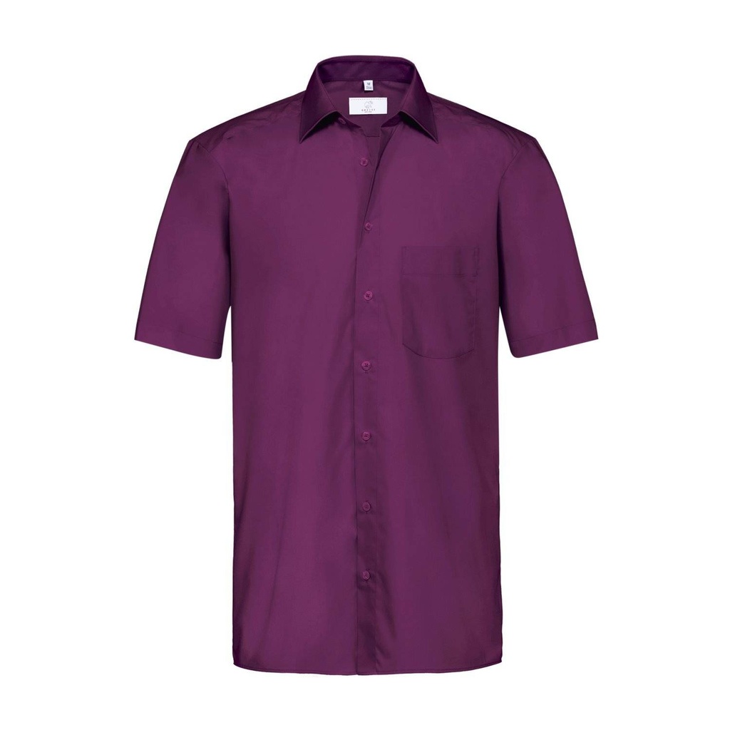 Basic-Hemd, brombeere