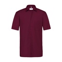 Basic-Hemd, bordeaux weinrot