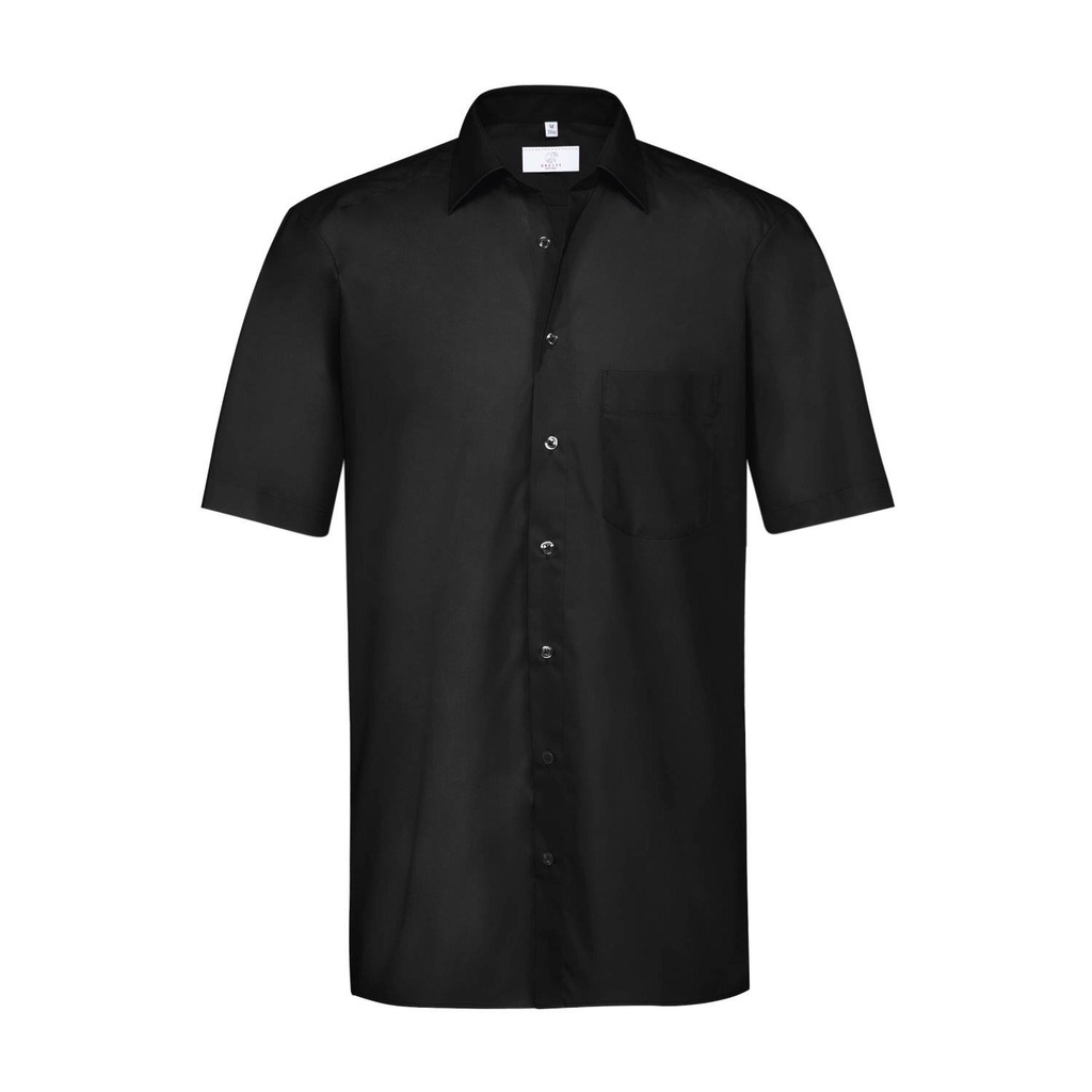 Basic-Hemd, schwarz