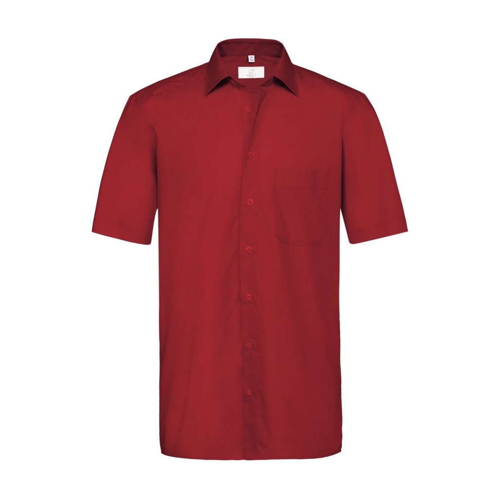 Basic-Hemd, rot