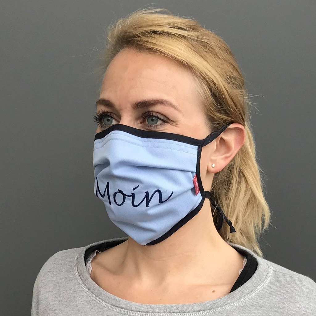 [0590-S-PE] Community-Maske, mit Sprüchen