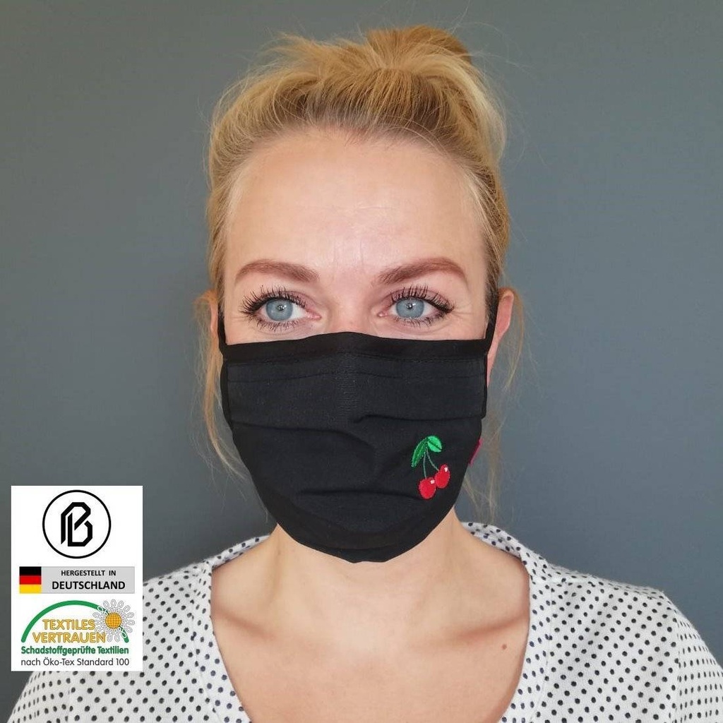 [0590-LS-PE] Community-Maske mit Logo-Stickerei