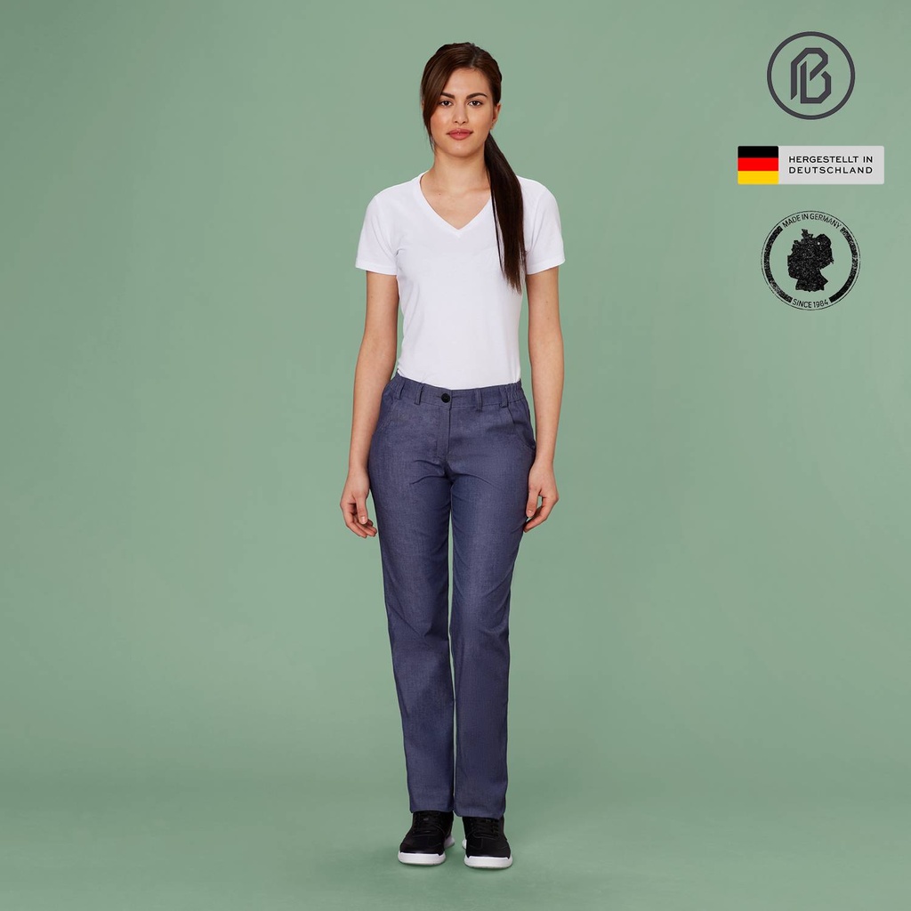 [02120-31-TR8133] Chino-StraightFit, Damen-Kochhose TRECK Nr.31