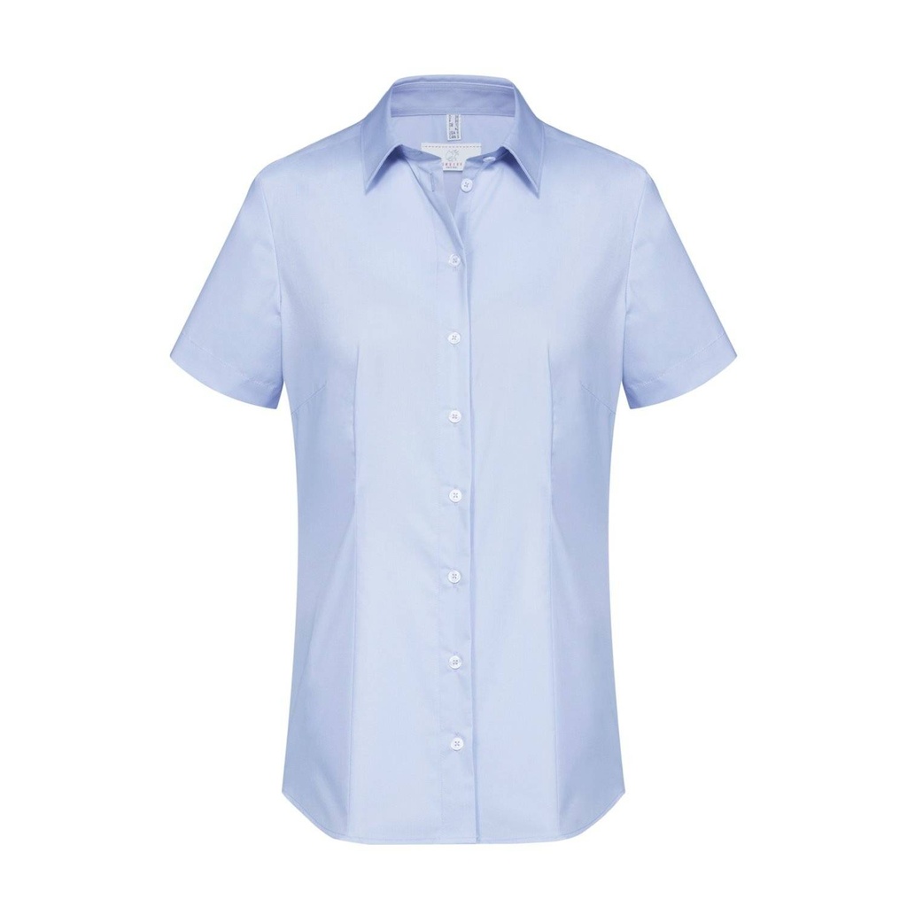 [29-6516-1120-029] Basic-Bluse, bleu