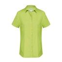 Basic-Bluse, apfelgrün -SALE-