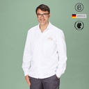 Kochhemd Facile-PIERRE, weiss