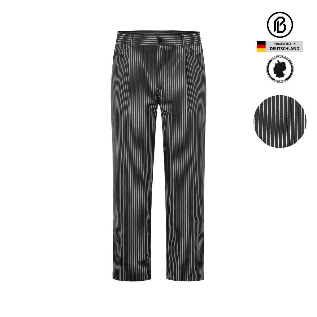 [02001-07] Kochhose mit Bundfalten