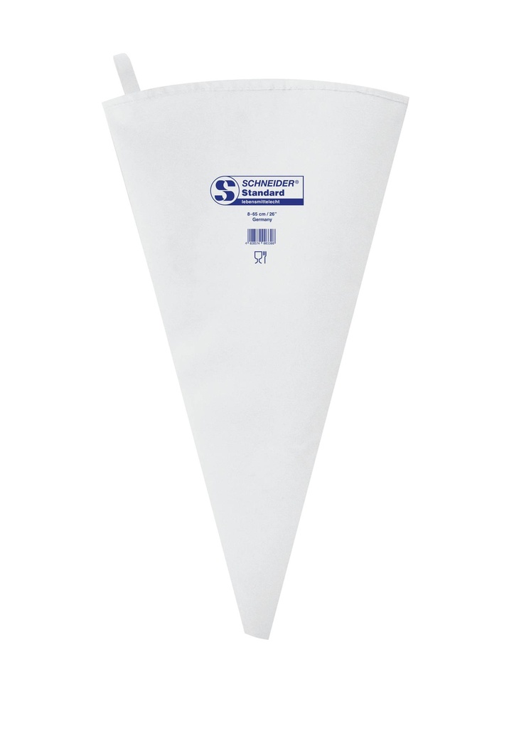 Spritzbeutel aus beschichteter Baumwolle, 8 – 650 mm