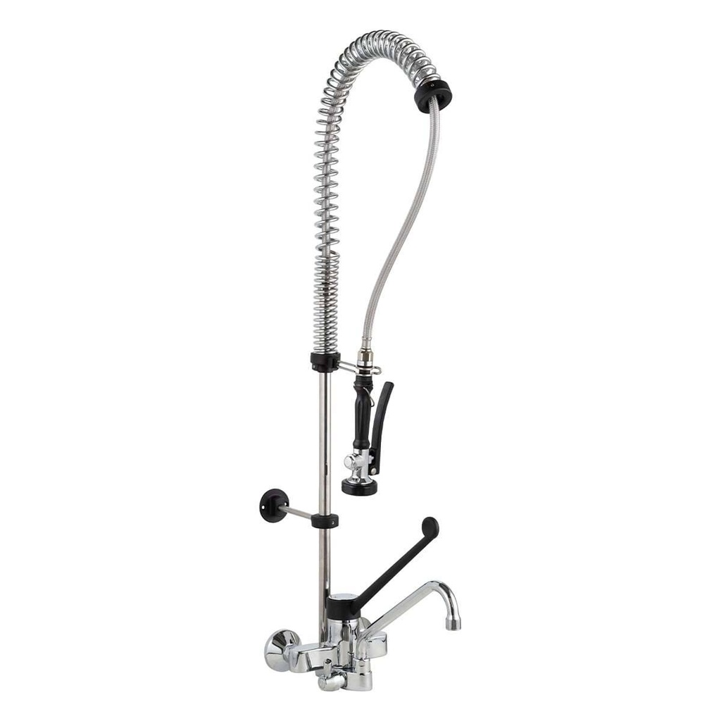 [2GWBW/E_PROFI] Zweiloch Geschirrwaschbrause Profi 200 + Mischbatterie Wand