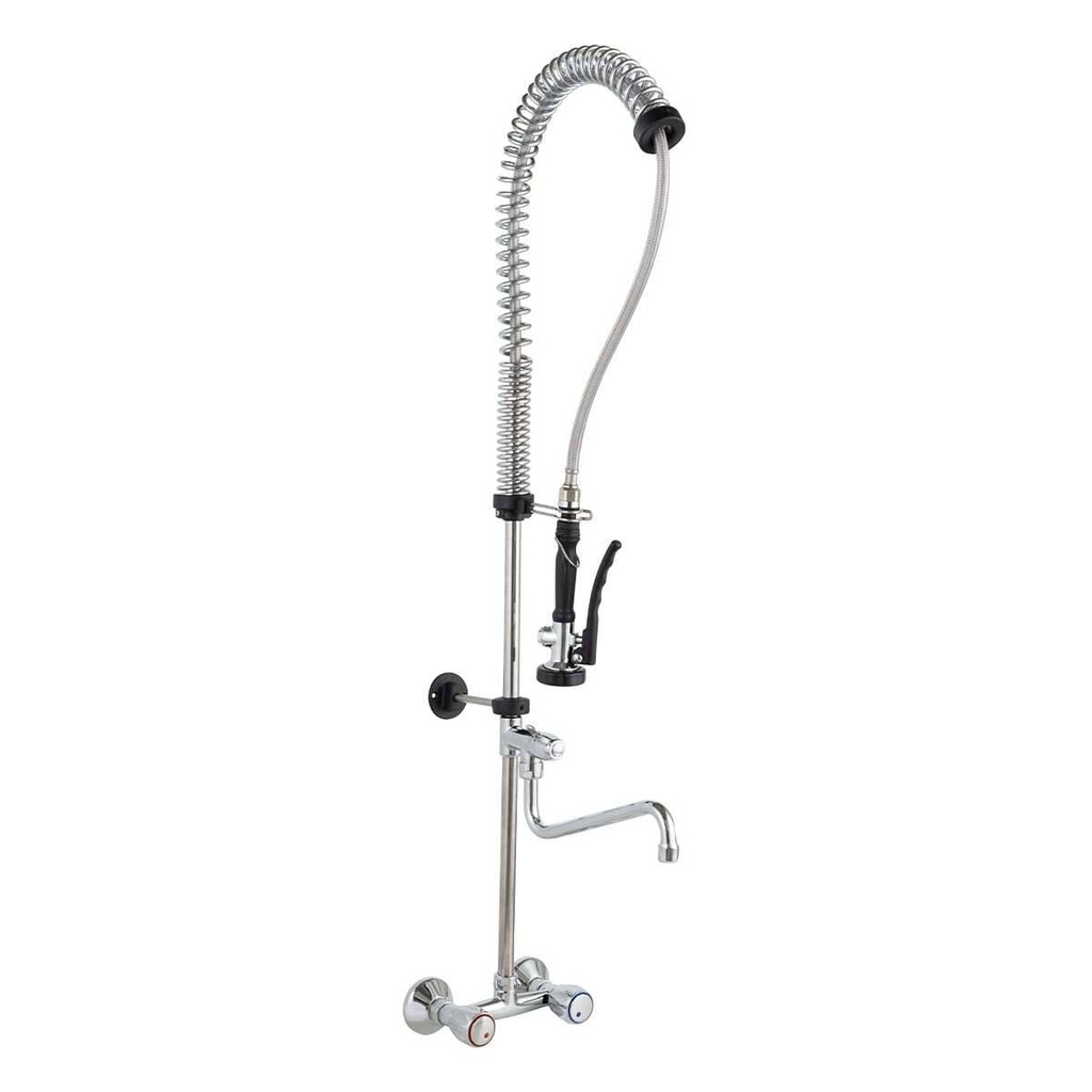 [2GWBW_PROFI] Zweiloch Geschirrwaschbrause Profi 100 + Mischbatterie Wand