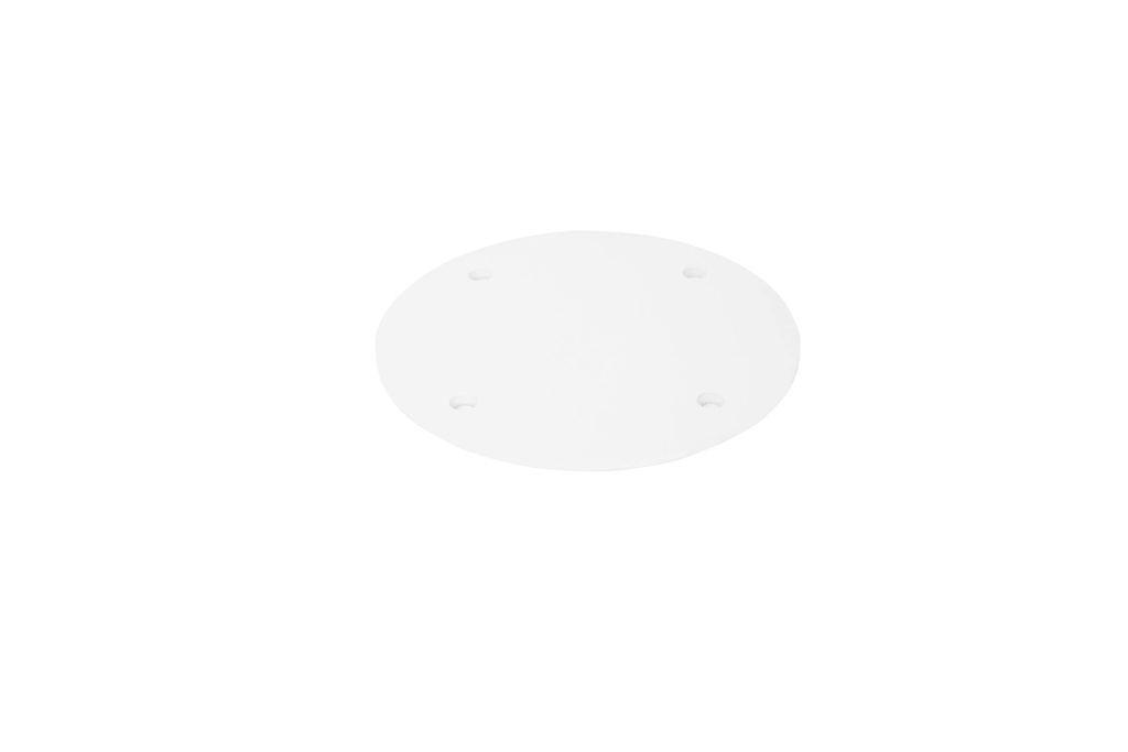 [202405] Tortenständer-Scheibe aus Kunststoff, Ø 275 mm, weiß
