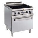 Ceranherd Serie 700 - 70/70 mit Elektrobackofen - 13,9 kW