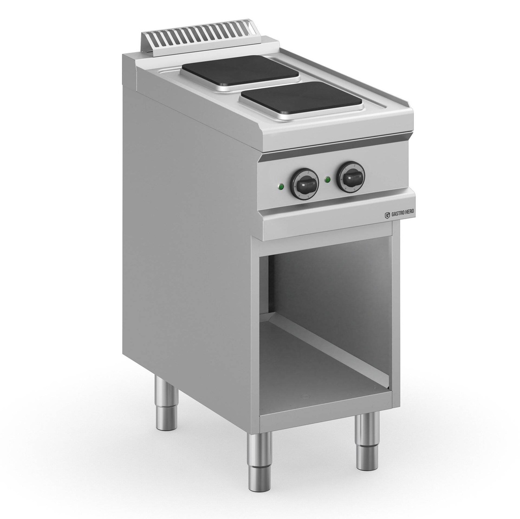 [D77E2AQ] Elektroherd Serie 700 - 40/70 - 2 quadratische Kochfelder - 5,2 kW