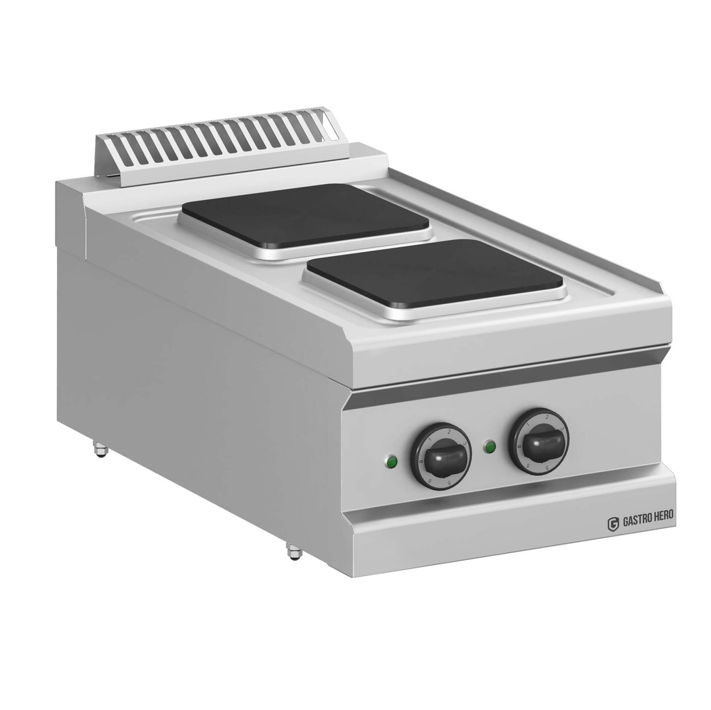 Elektroherd Serie 700 - 40/70 - Tischgerät - 2 quadratische Kochfelder - 5,2 kW