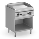 Gasgrillplatte Serie 700 - 70/70 - glatt, verchromt